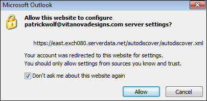 configure warning