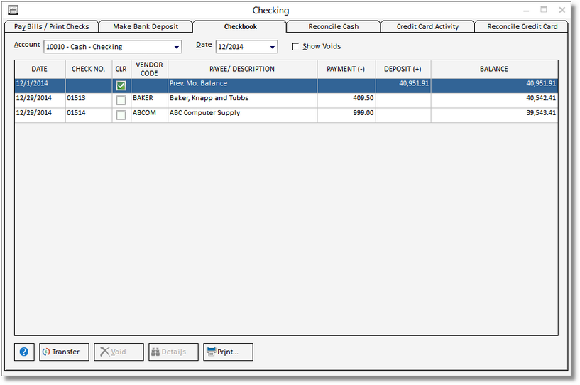 checking-ckbk tab