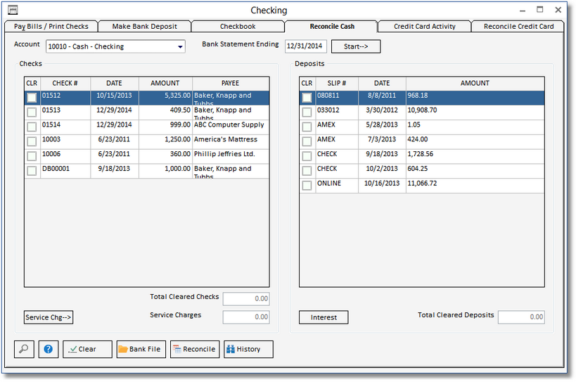 checking-rec ckbk window