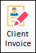 client invoice button