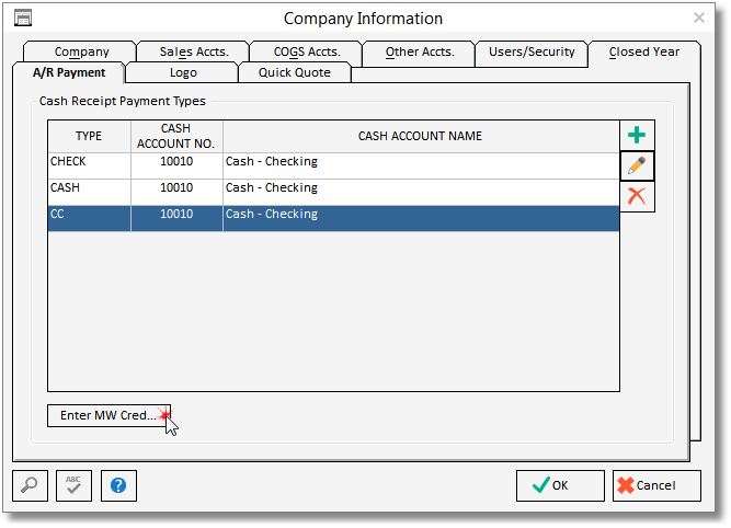 company info - ar pay tab MW