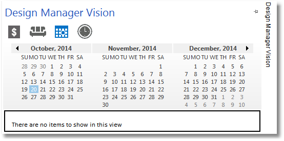 dm vision -calendar 3 mths