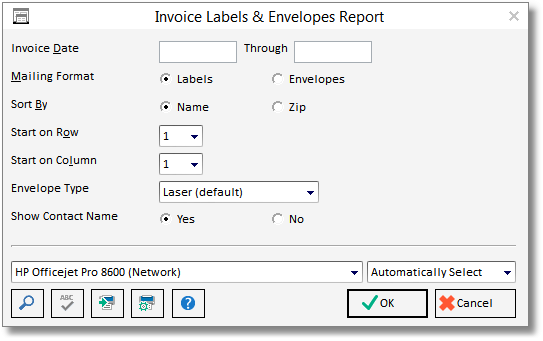 inv labels report