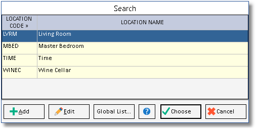 location glossary-search