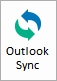 outlook sync button