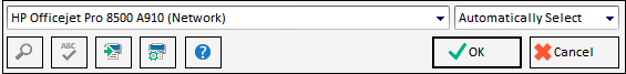 printer bottom bar
