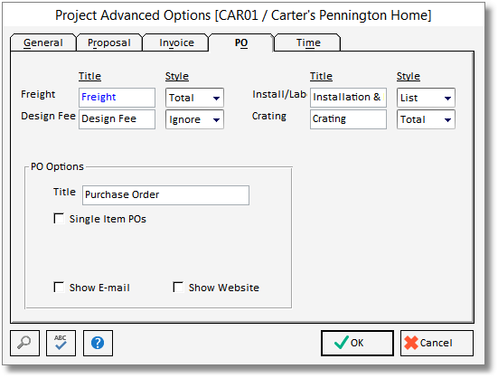proj_adv_PO tab