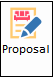 proposal button