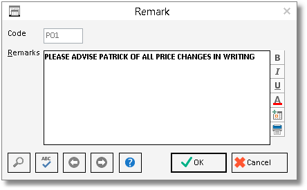 remark window