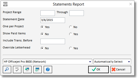 stmt report