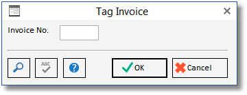 tag invoice window