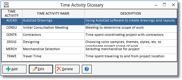 time act glossary