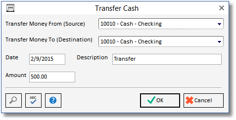 transfer cash window
