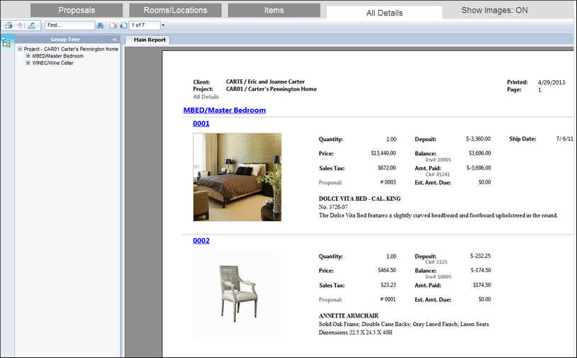 website all details - with images