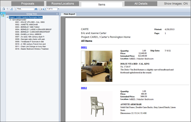 website-status-items