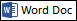 Word doc button