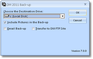 Backup Window