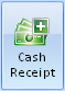 Cash Receipt Button