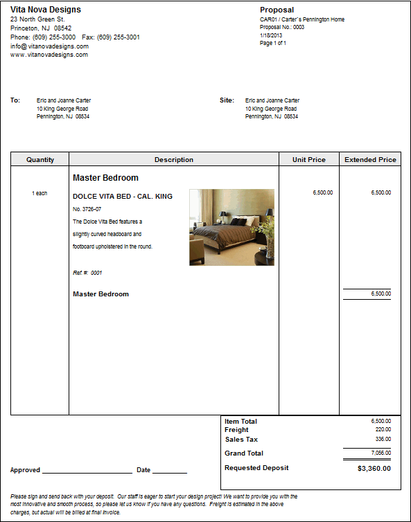 commercial proposal example