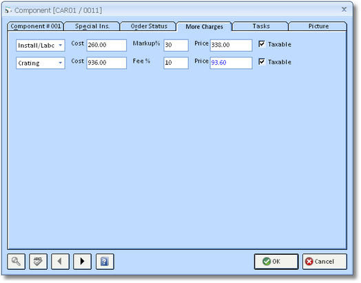 Component More Charges