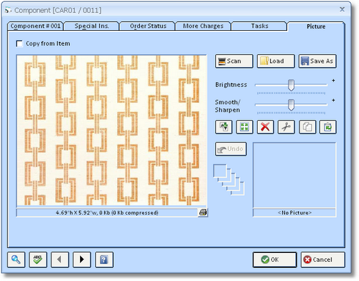 Component Window Picture Tab