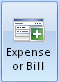 Expense or Bill Button