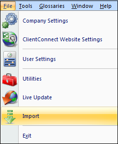 file- import