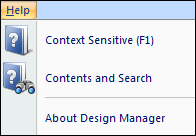 help menu