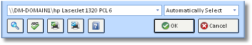 Printer bottom bar