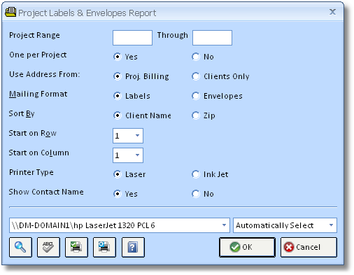Project Labels