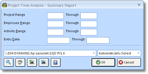 Project Time Analysis Summary Report