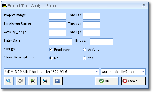 Project Time Analysis