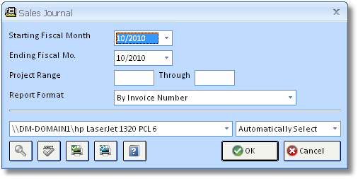 Sales Journal