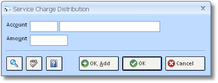 Service Charge Distribution