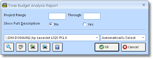 Time Budget Analysis
