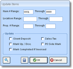 Update Items