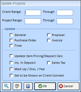 Update Projects