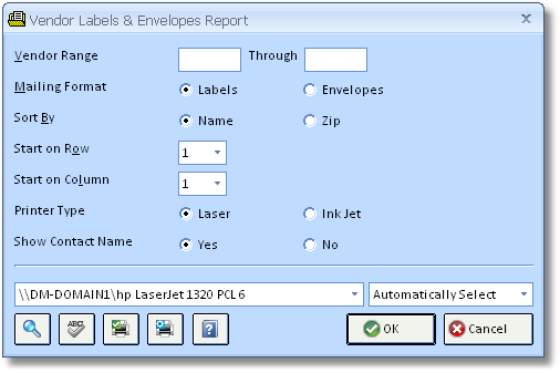 Vendor Labels