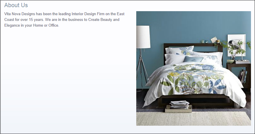 website about us