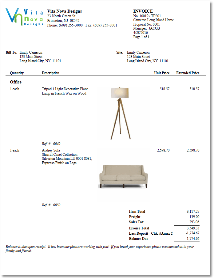 Invoice_Residential