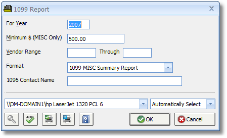 1099 Report