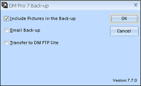 Backup Window