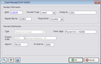 cash reciept window