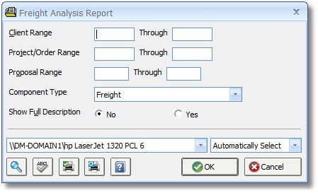 Freight Analysis Report
