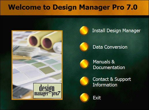 Install welcome screen