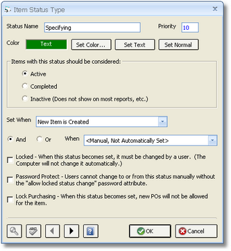 Item Status Type