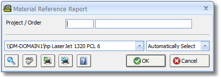 Material Reference Report