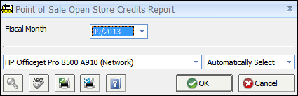 open store credits report