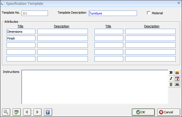 spec template
