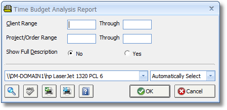 Time Budget Analysis Report